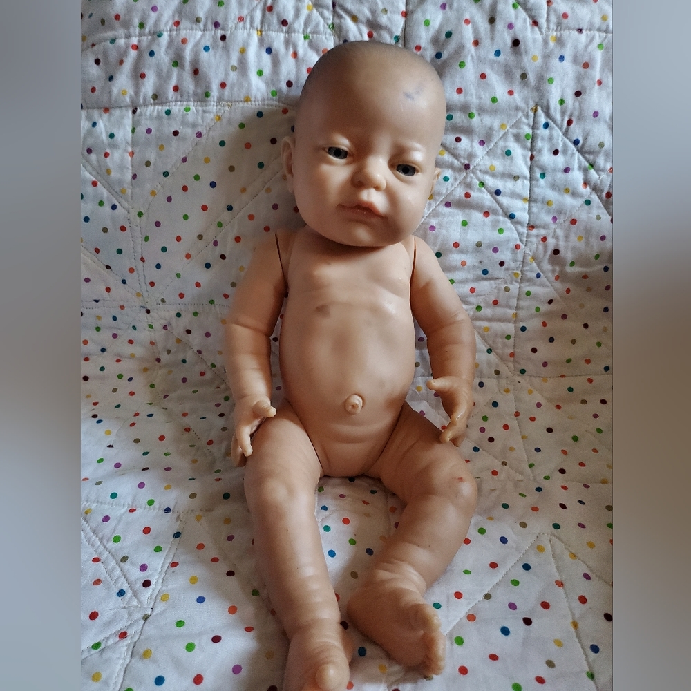 Berjusa baby girl doll 19".